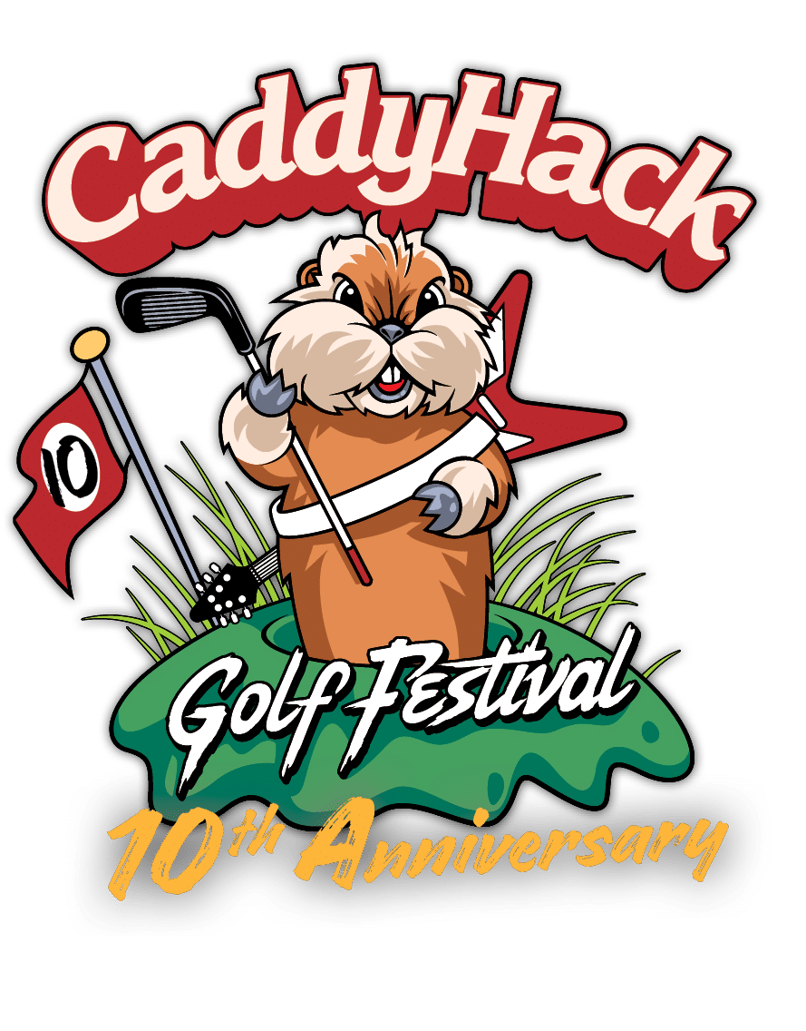 Caddyhack 10th logo